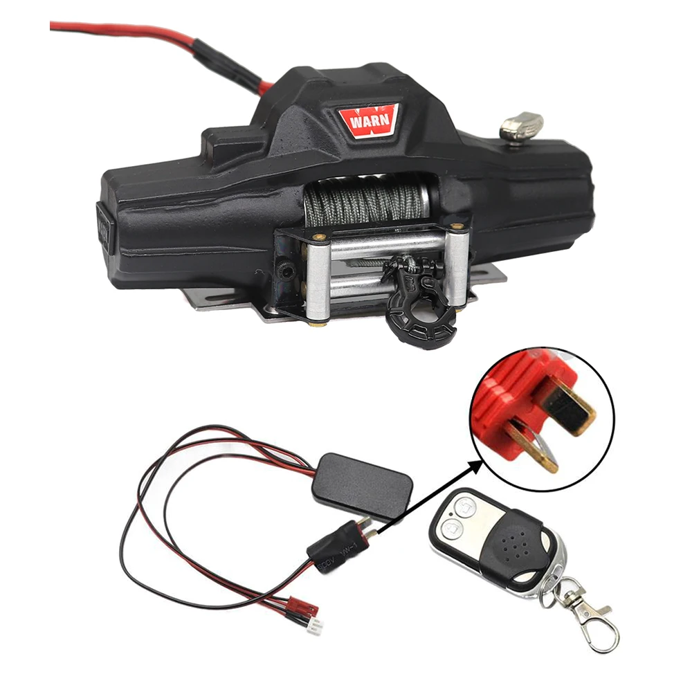 Metalen Automatische Simulatie Gesimuleerde Lier Voor 1/10 1/8 Rc Crawler Auto Axiale SCX10 Iii 90046 D90 TRX4 TRX-6 D110 90046 redcat