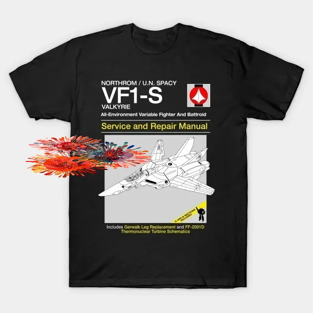 Unique VF 1-S Service and Repair Manual T-Shirt 100% Cotton O-Neck Summer Short Sleeve Casual Mens T-shirt Size S-3XL