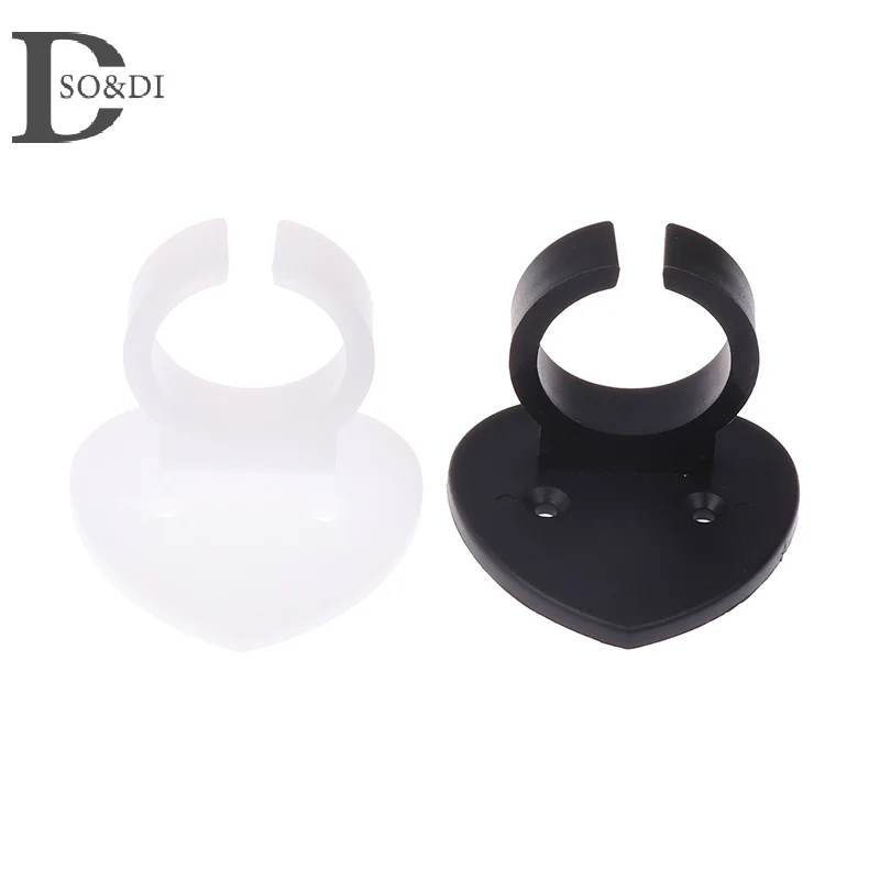 1pc Plastic Microphone Hook Holder Microphone Hanger Wall Mount Microphone Holder Universal Clip Stand Microphone Fixed Holder