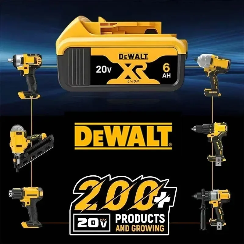 بطارية ليثيوم DEWALT 20V 5Ah أصلية DCB805 مع حماية كاملة وعمر طويل شحن سريع 9Ah، 6Ah، 5Ah، 2Ah قدرة عالية