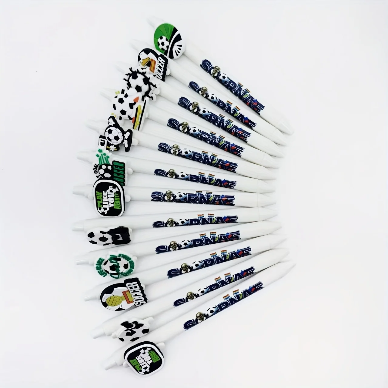 6pcs/11pcs Football Sports Student Gift Pen Creative Football Stationery Supplies