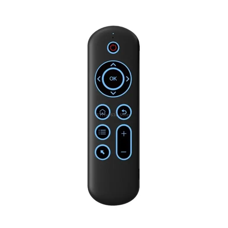Double Modes Voice Assistant Remote Control Wireless Keyboards for TV Boxes