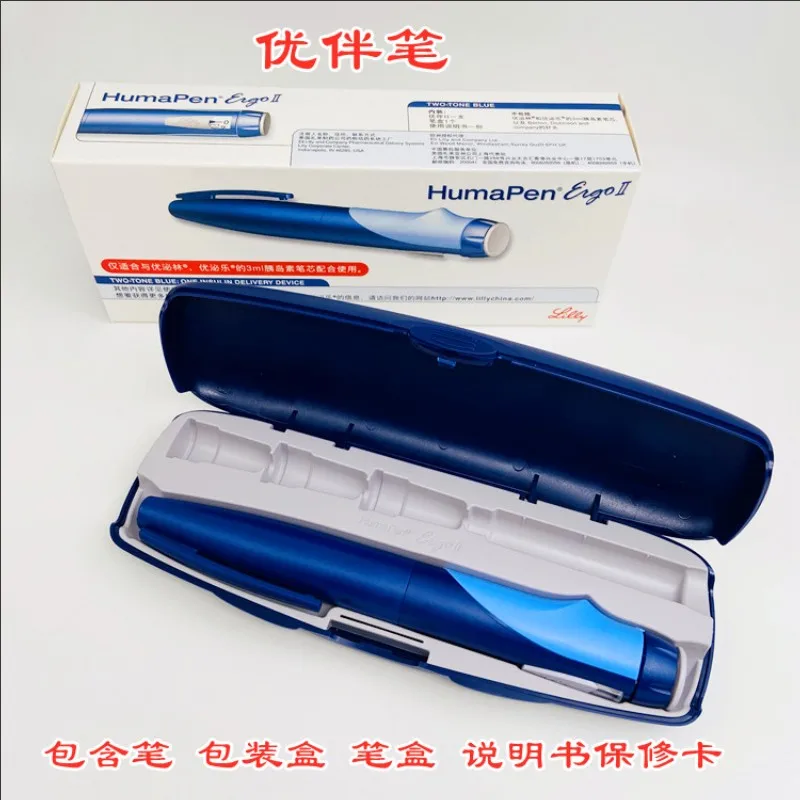 

Lilly Huma lancing Pen Ergo 2 syringe Insulin lancet Pen 3ml Diabetic
