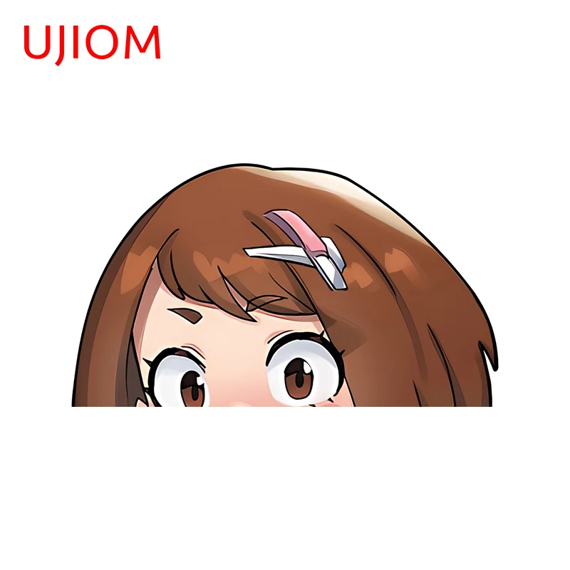 UJIOM Uraraka Ochako Bikini Picture Wall Sticker Exquisite Trendy Attractive Waterproof PVC Decal Kitchen Wardrobe Decor