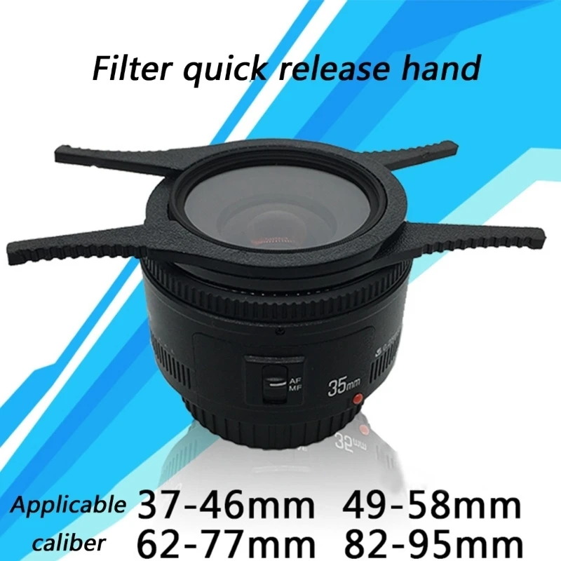 Tool Complimentary Filter Replacement Plastic Photography Accessory Slender profile Secure Mounting Solution