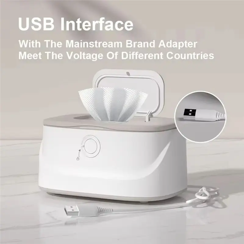 Beauty Portable Baby Wipes Warmer Thermostatic Wet Wipe Heater Thermostatic Wet Wipe Heater