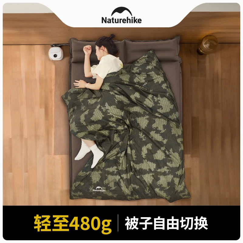 

Naturehike 190*75cm/205*85cm Envelope Sleeping Bag Camping Outdoor Mini Walking beach Sleeping Bags Ultralight Spring Autumn