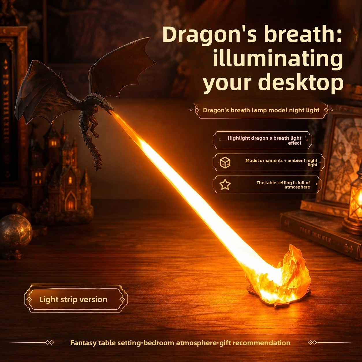 ضوء ليلي LED على شكل تنين من د - مراجعة Led Desk Light Usb وسعره