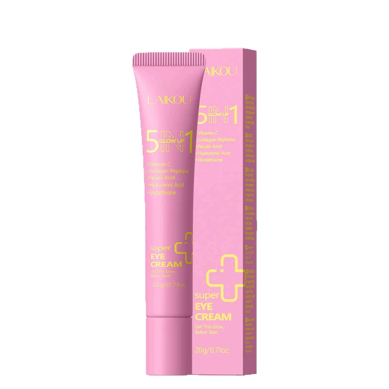 

20g LAIKOU Five-In-One Eye Cream Anti-Dark Circles Shiny Super Eye Cream Removes Eye Bags, Moisturizes, Brightens And Tightens