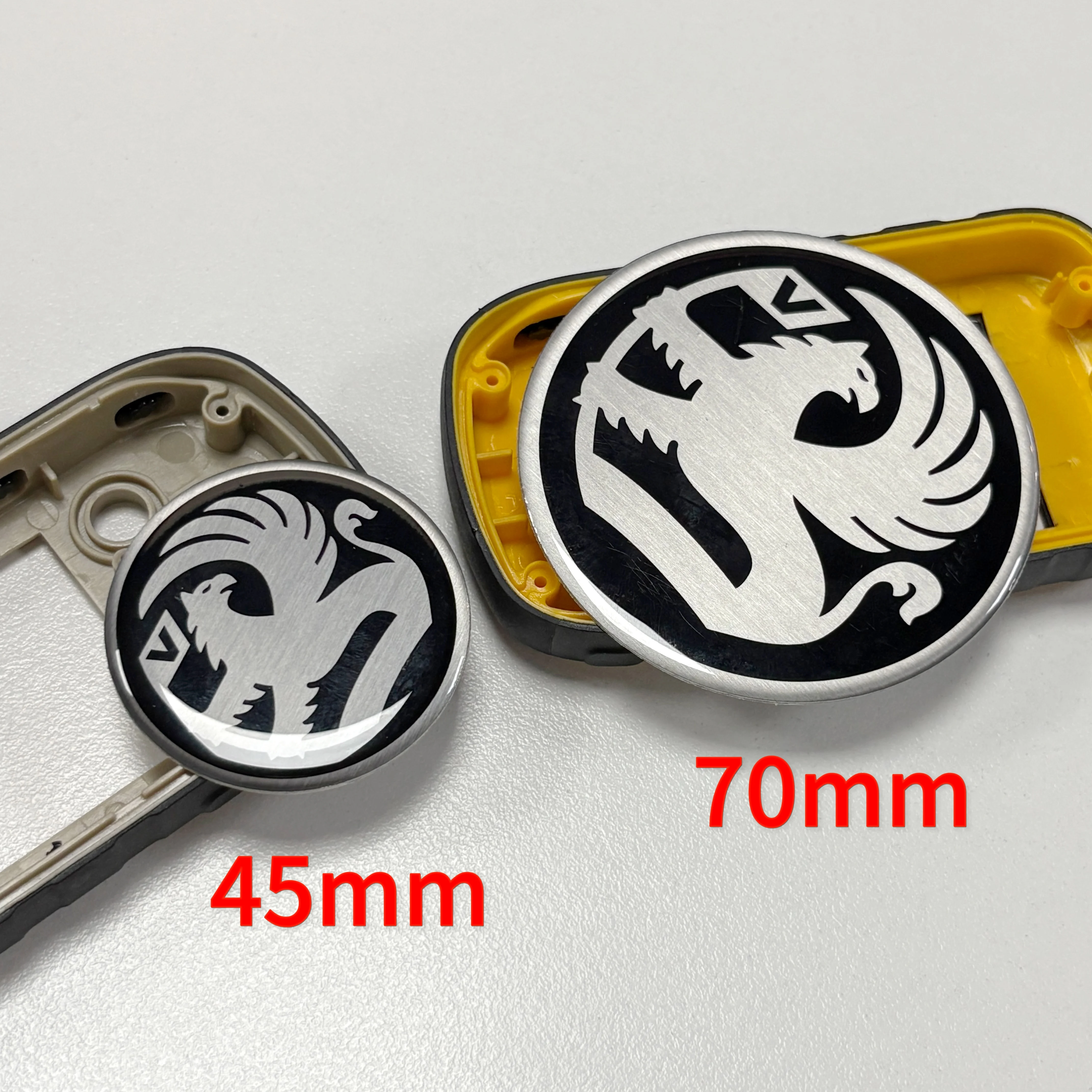

45 мм/70 мм эмблема значок Vauxhall Griffin подходит для передней V-решетки Calibra для центральной крышки колеса