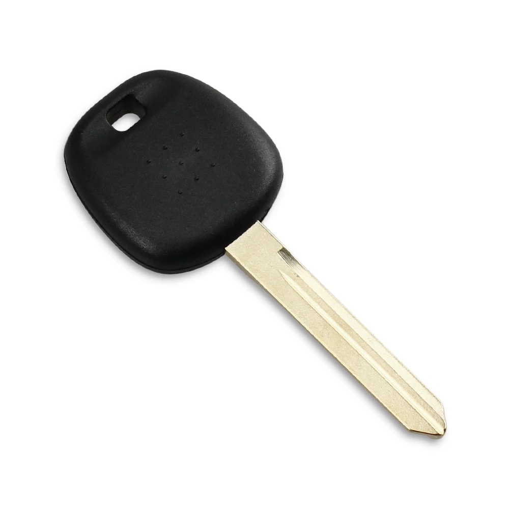 KEYYOU 10pcs/lot Transponder Blank Key Case Chip Car Remote Key Fob Shell For Toyota Rav4 Camry Highlander Yaris Corolla 6