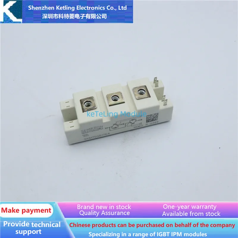 

SKM50GB17E4 SKM75GB17E4 SKM100GB17E4 SKM150GB17E4 SKM200GB17E4 SKM300GB17E4 SKM400GB17E4 Модуль IGBT, новое оригинальное качество