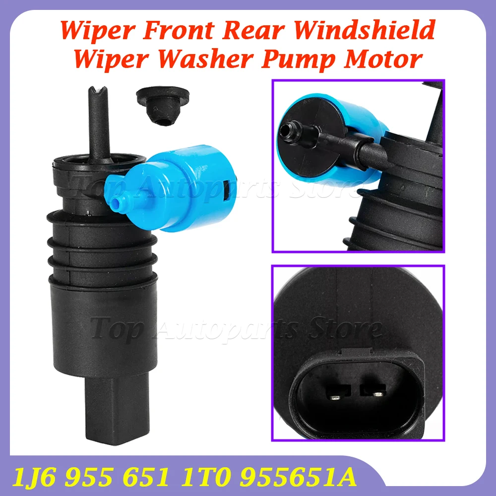 

1J6 955 651 1T0 955651A For VW Passat Estate Golf Mk4 Fox Polo Tiguan Car Wiper Front Rear Windshield Wiper Washer Pump Motor