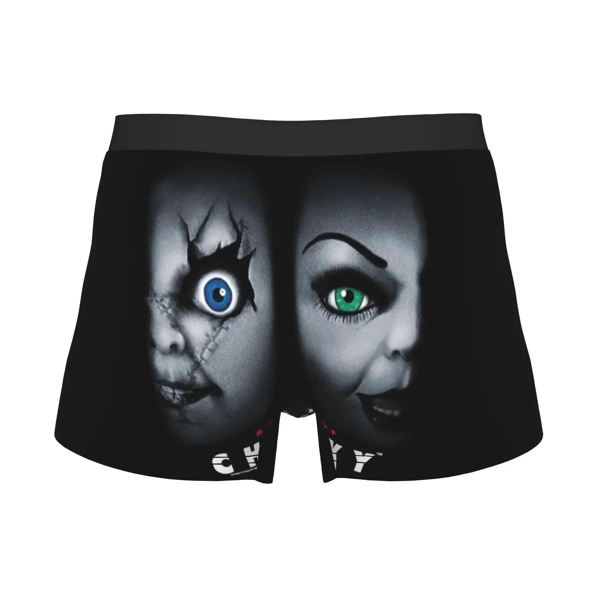 Bride of Chucky Movie Boxer Shorts For Men 3D Printed Child's Play Underwear Panties Briefs Soft Underpants