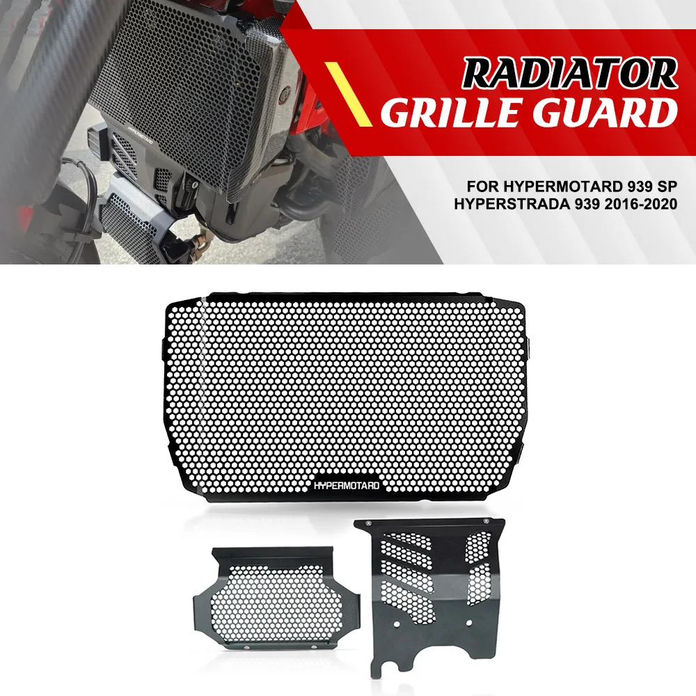 Engine Radiator Grille Guard Cooler Protector Cover For Ducati Hypermotard 939 SP Hyperstrada 939 2016 2017 2018 2019 2020