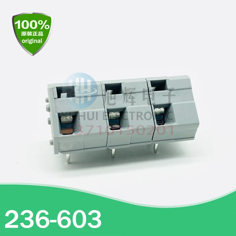 WA/G0 Stackable PCB terminal block 236-100 236-601 236-602 236-603 236-604 236-605 236-606 236-607 236-608