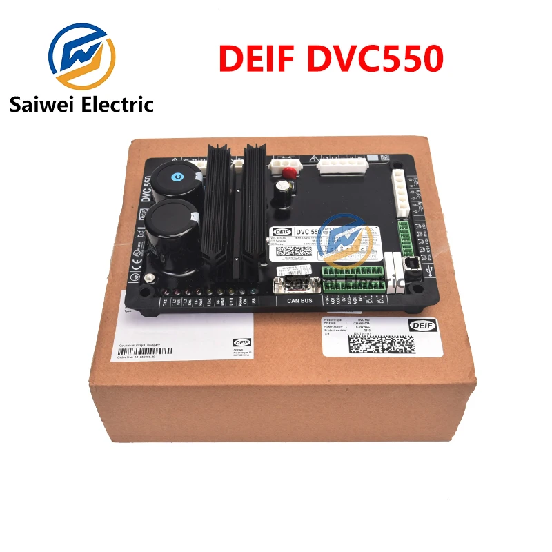 DEIF DVC550 AVR Automatic Voltage Regulator For Alternators To Control Alternator Field Current With