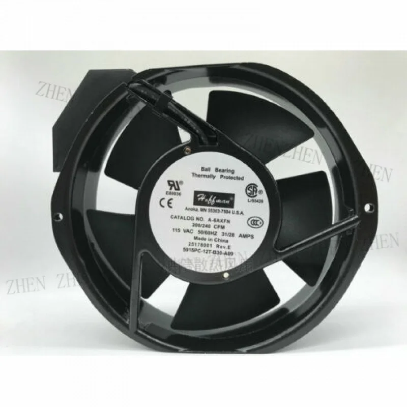 

Y FOR Anoka.MN55303-7504 U.S.A A-6AXFN 115V 5915PC-12T-B30-A09 Cooling fan