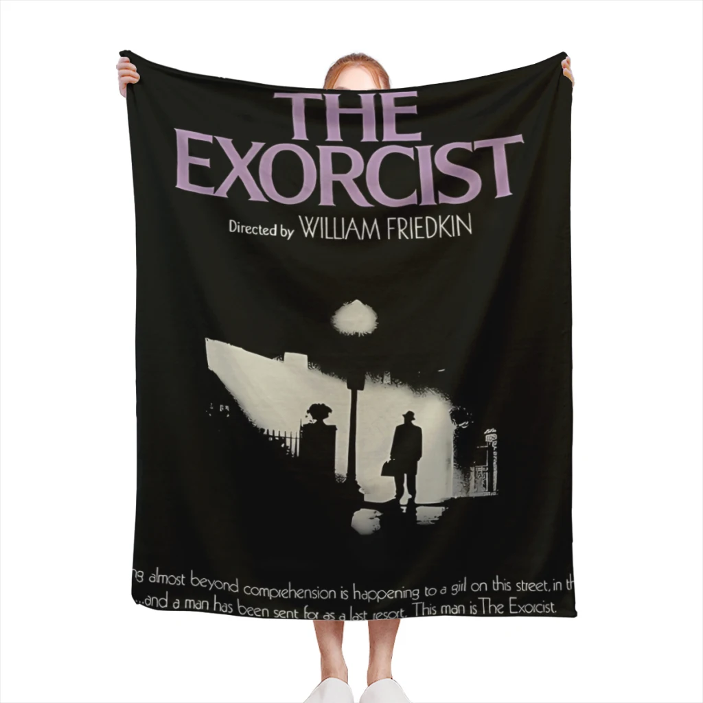 

The Exorcist (1973) Throws Blanket Picnic Super Soft Blanket for Travel Bedding Couch Sofa Bed Blanket Birthday Gift