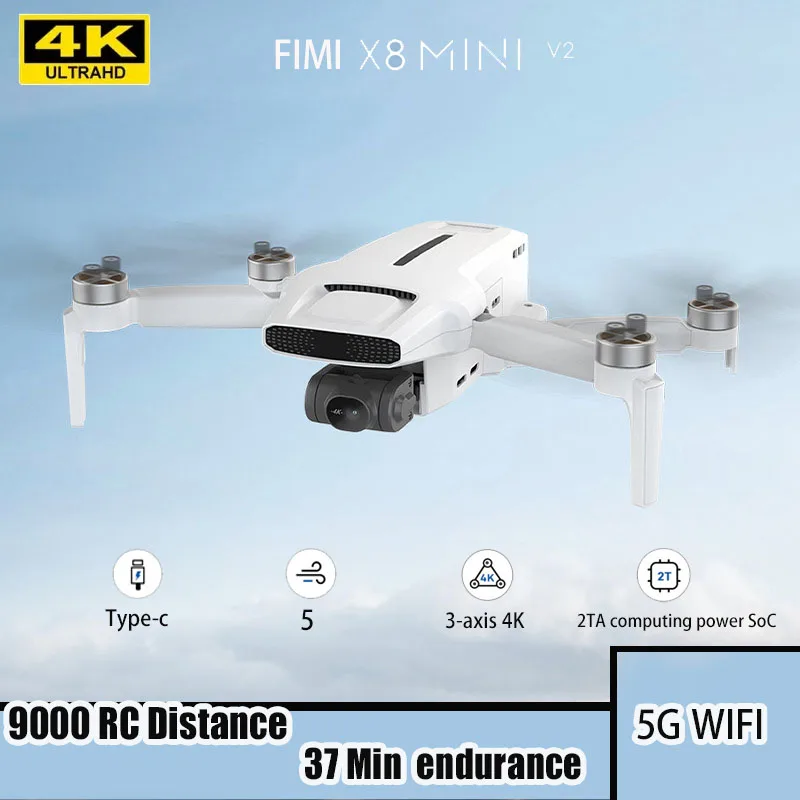 

FIMI X8mini V2 профессиональная 4k аэрофотосъемка с высоким разрешением GPS для небольших летательных аппаратов с несколькими режимами трехосевого гиростабилизатора