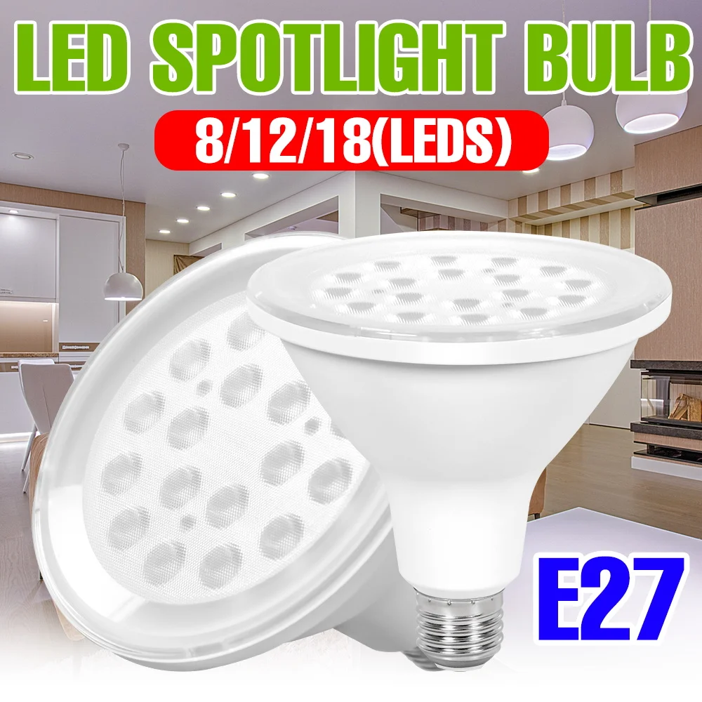 

LED Light Bulb E27 Indoor Ceiling Bulbs 220V Corn Lamps Super Bright Spotlight Living Room Kitchen Office Study Bedroom Lighting