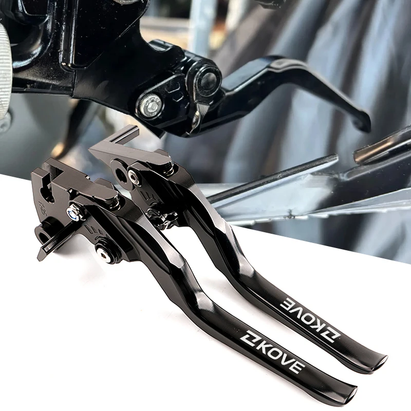 

Новый рычаг тормозной муфты для мотоцикла с ЧПУ, регулируемые рычаги тормозной муфты для Kove 625X 510X 500X 525X 525F 625 510 525 X, аксессуары