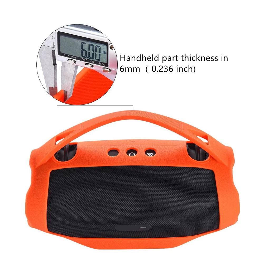 Silicone Cover Case Shockproof Portable Travel Case with Handle Speaker Shell Sleeve Skin for JBL Xtreme 4 Portable BT Speaker