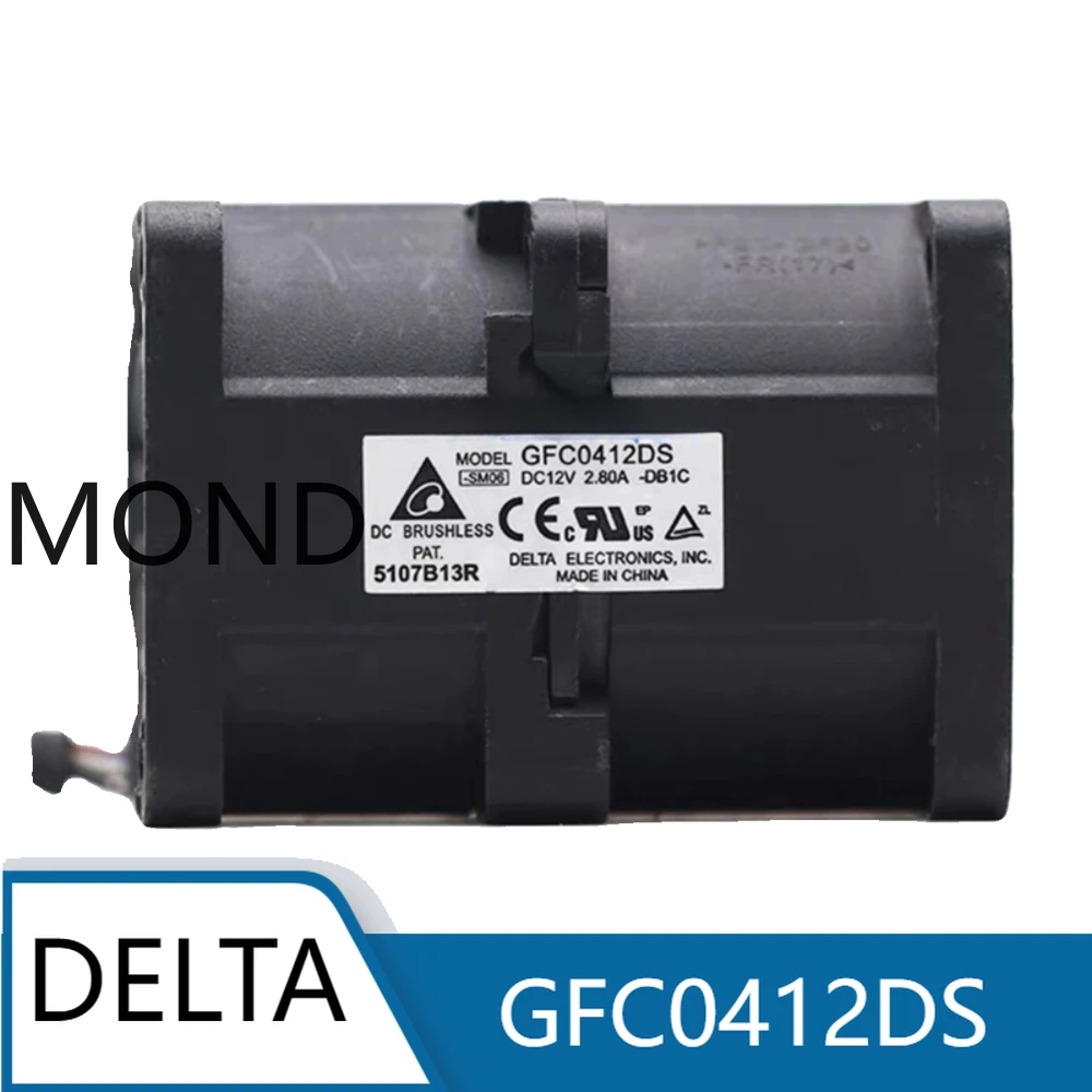 GFC0412DS  Delta  4CM 4056 12V 2.80A Dual Motor Turbocharged Violent Cooling Fan