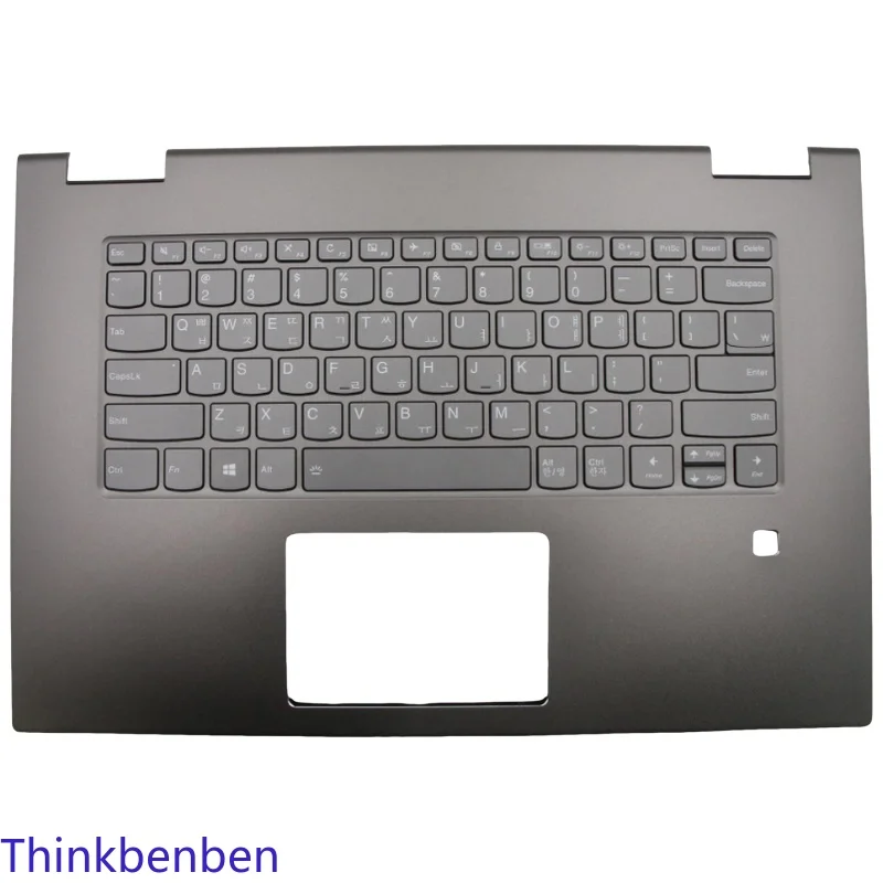 KR Korean Keyboard Iron Gray Upper Case Palmrest Shell Cover For Lenovo Yoga 730 15IKB 15IWL Laptop 5CB0Q96445