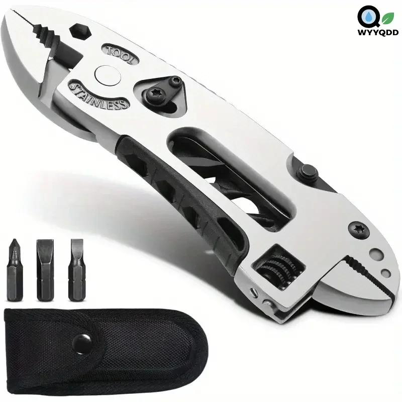 

Multitool Pliers Pocket Knife Screwdriver Set Kit Adjustable Wrench Jaw Spanner Repair Outdoor Camping Survival EDC Tool