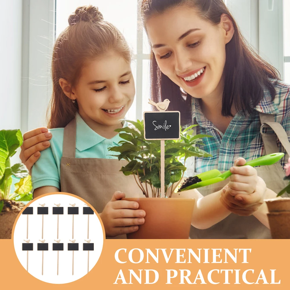 

10 Pcs Labels Durable Garden Plant Label Garden Markers Signs for Potted Small Plant Label Plants Reusable Tags