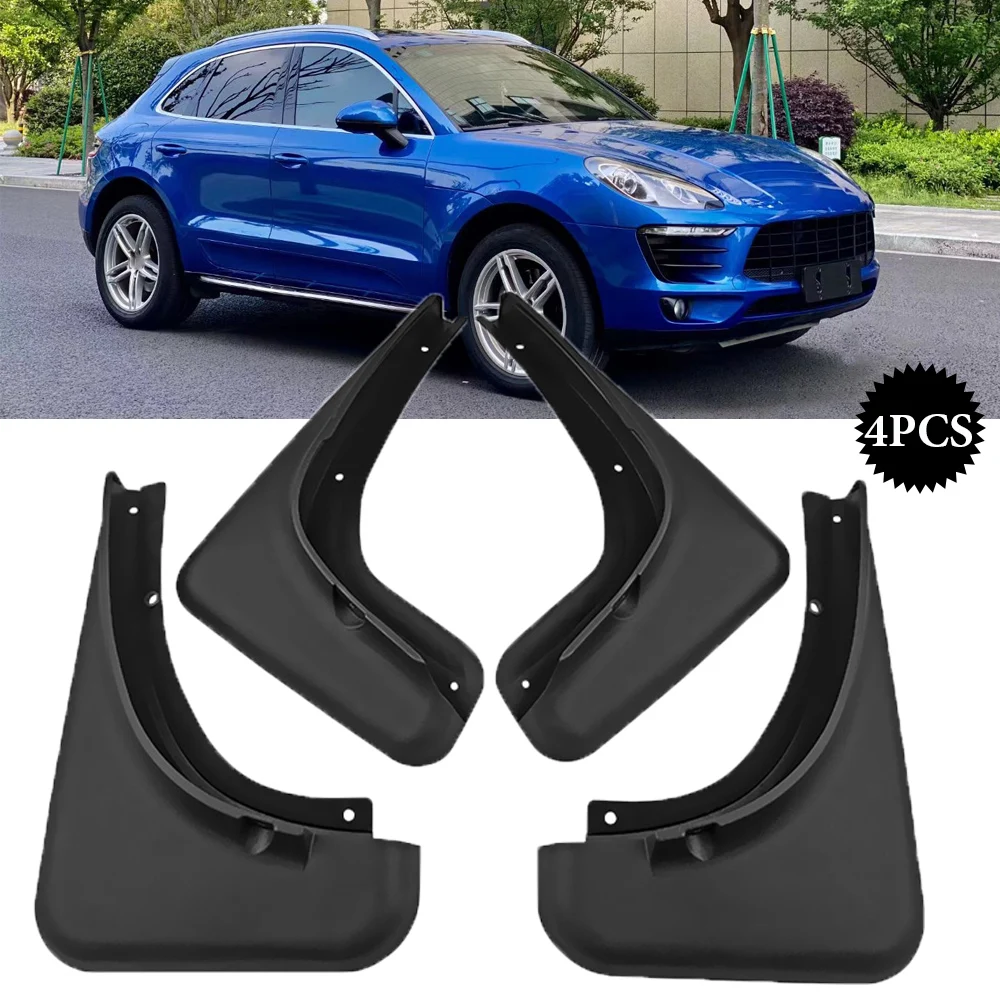 

New upgrade Mud flaps For Porsche Macan 2014-2021 Mudguards Fenders Mud flap splash Guard Fender Car Accessories Front Rear