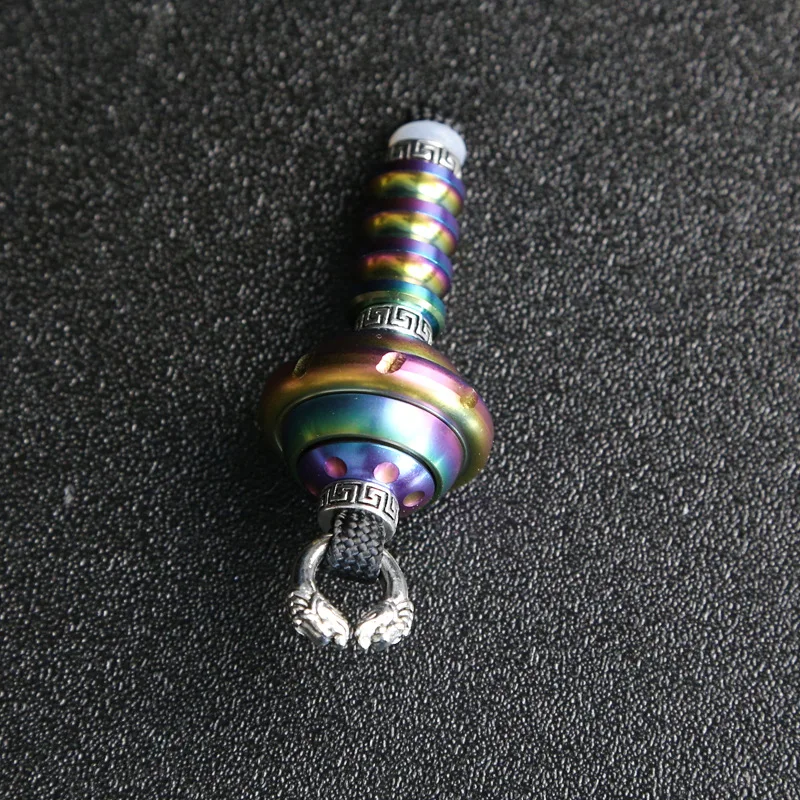 Stainless Steel Mini Knife Roller Fidget Spinner EDC Metal Gyro Spinning Top Stress Relief Anti-Anxiety Toy For Adults