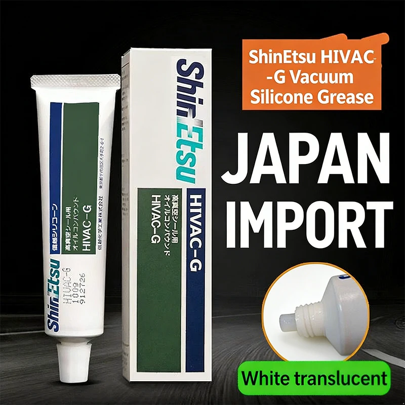 

Japan ShinEtsu HIVAC-G Silicone Grease High Vacuum Sealing Compound for Electronic Insulation Sealing