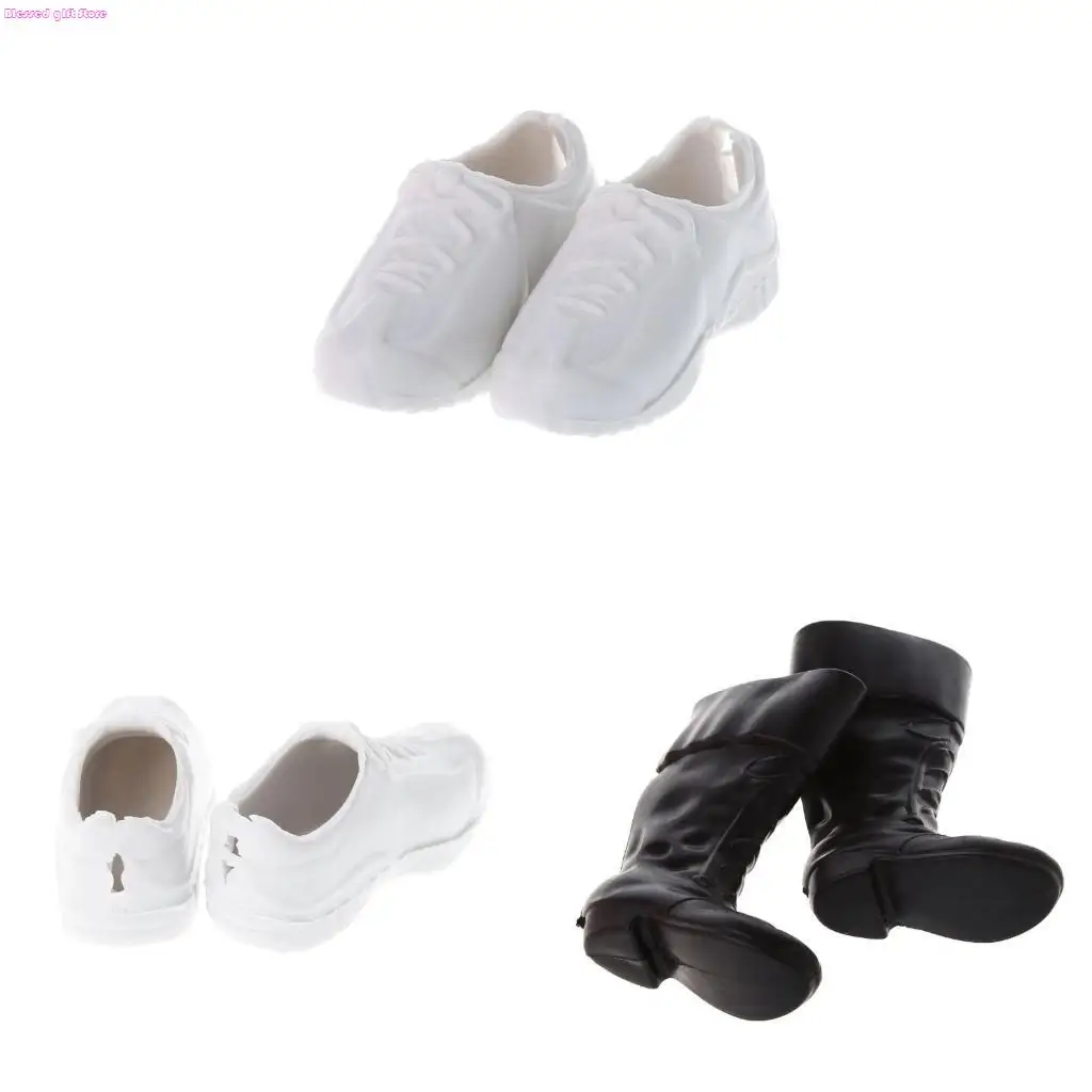 D0JC for Doll’s Leather Mini Shoes Interactive for Doll’s Replaceable for D