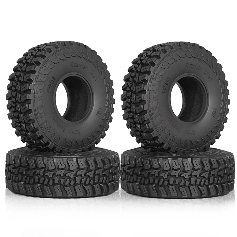 

4Pcs 120Mm 1.9In Soft Rubber Tire Wheel Tyre For 1/10 RC Crawler Car Axial SCX10 Pro Capra TRX4 D90 Redcat Upgrade Parts-A83M