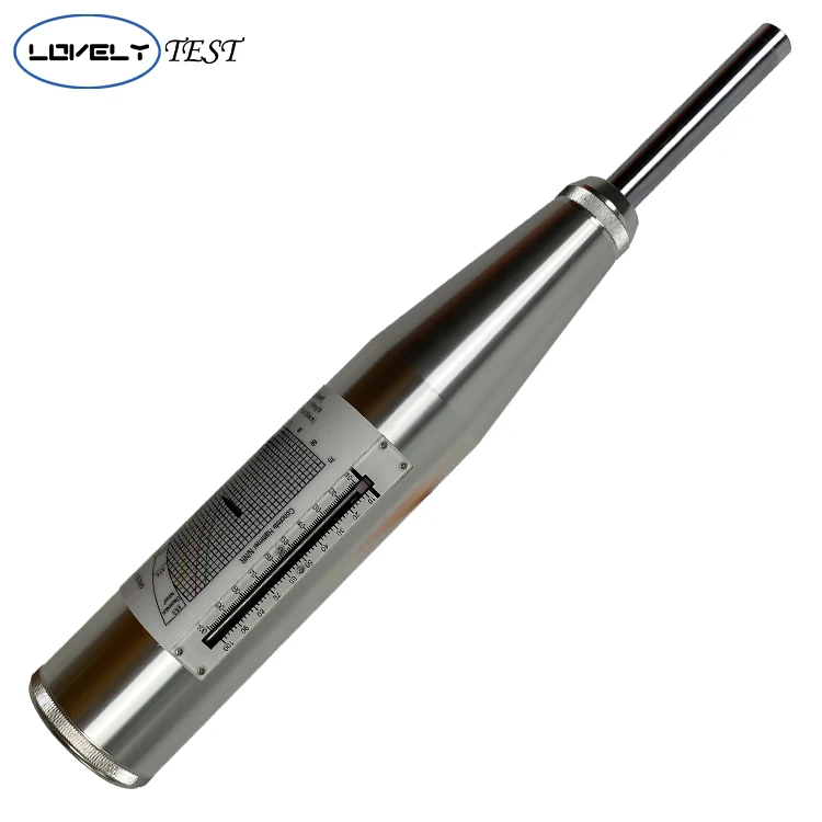 ASTM For 1 Year Warranty Silver Concrete Rebound Schmidt Tester Hammer