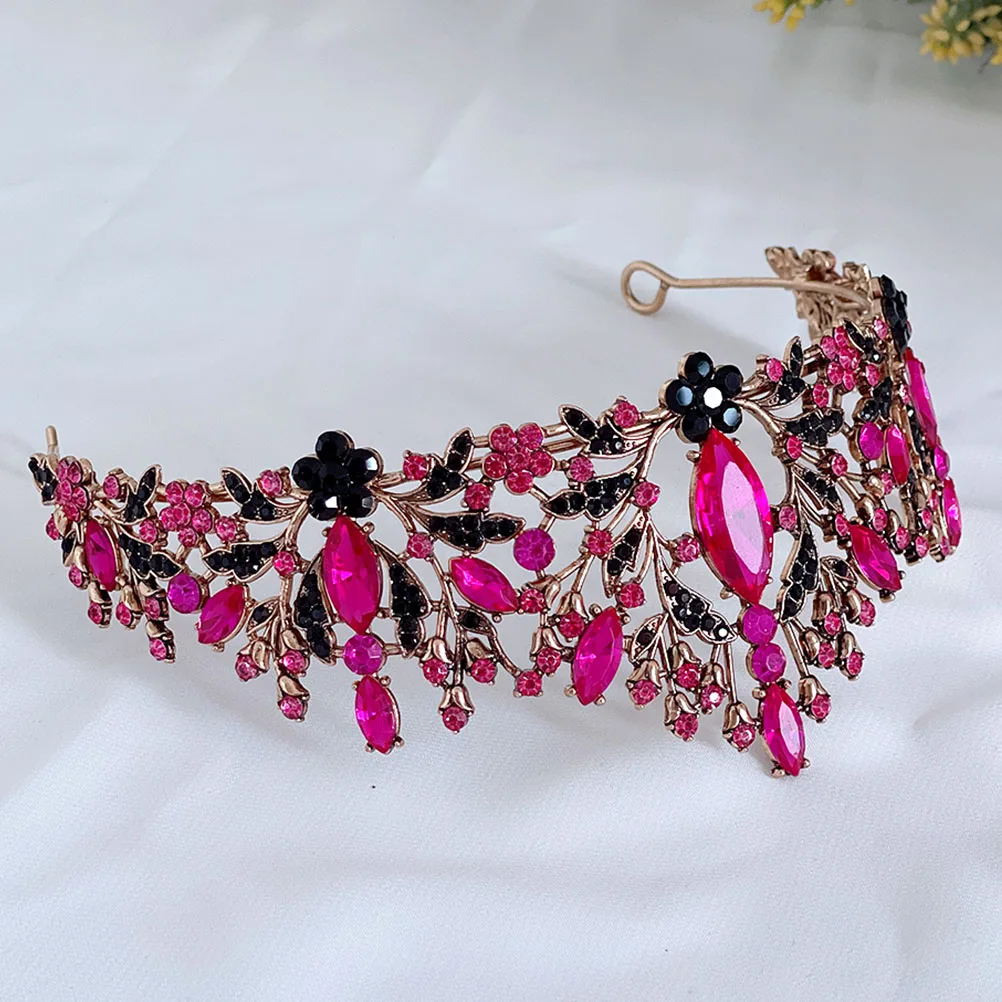 

Wedding Decorations Rhinestone Headpiece for Women Bride Hair Accessory Headband