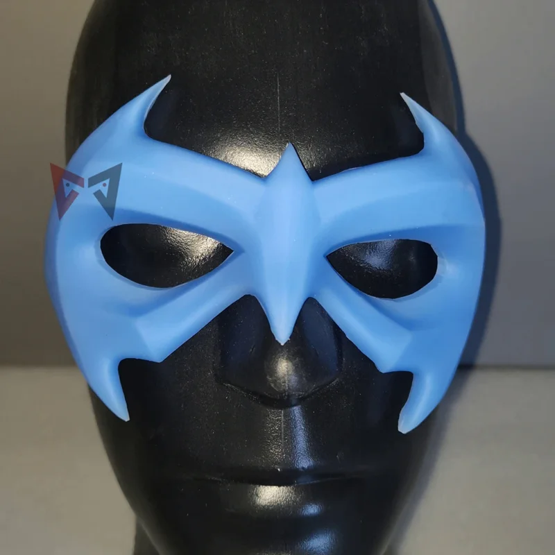 Asa Noturna Eye Patch Mask, Cosplay Prop, Cor Azul, Festa de Halloween, Natal, Novo