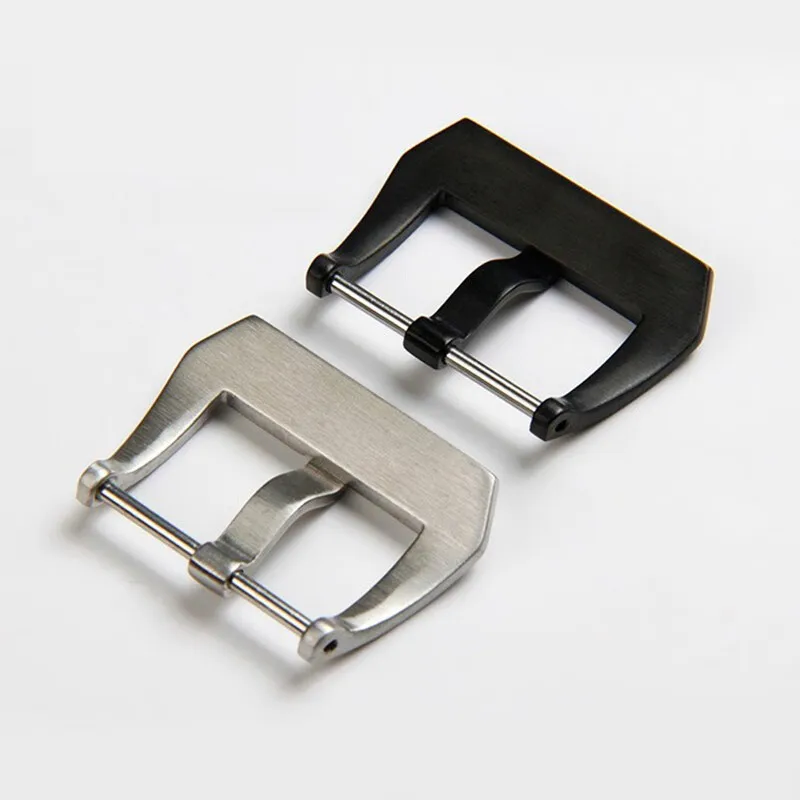 316L Stainless Steel Watch Buckle for Panerai PAM 441 Bracelet 20mm 22mm 24mm Matte Pin Clasp Metal Screw Pin Buckle Free Tool