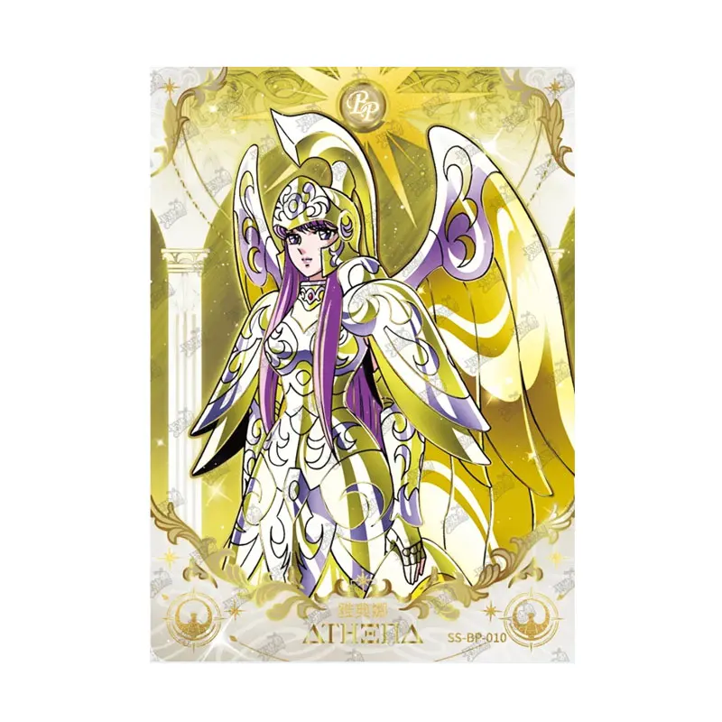 KAYOU Saint Seiya 시리즈 2 BP/UTR/MR/UR/QR/AR/SSR/SR/R/PR 성스러운 옷의 각성 희귀 애니메이션 컬렉션 카드 생일 선물