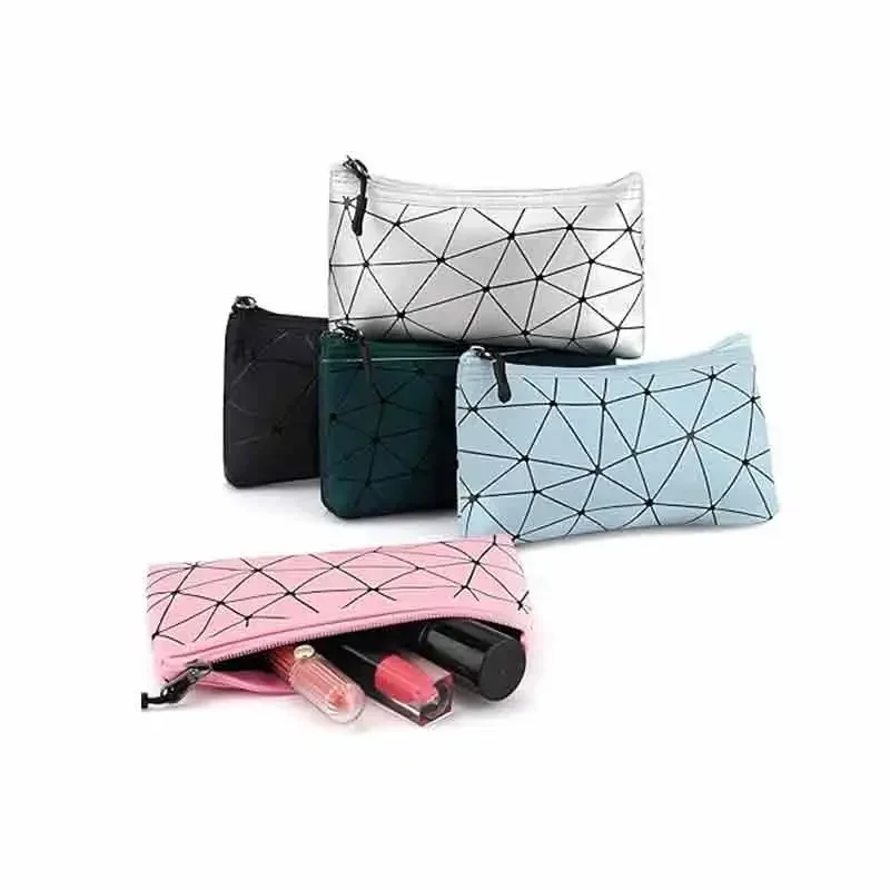 

LB05 5 Small Cosmetic Bags with Zipper Storage Mini Makeup Bag
