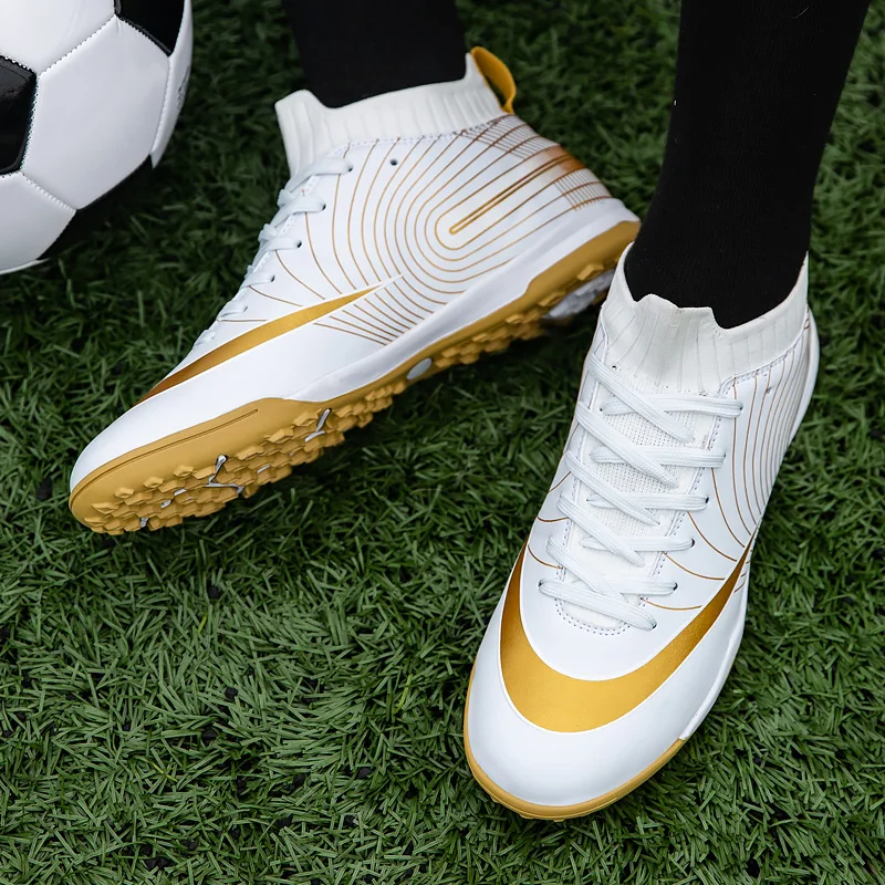 Soccer Shoes Men Turf Football Boots Outdoor Boys Futsal Training Shoes Non Slip Youth Soccer Cleats Chuteira Society Futebol