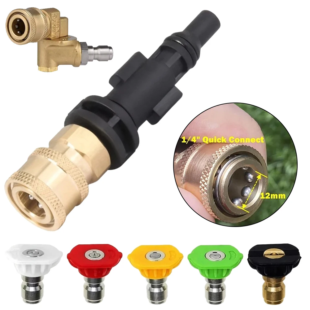 

Кастрюля для пены высокого давления, быстрый адаптер 1/4 Connect, насадка для LAVOR для Sterwins, 5-цветные насадки, пенопластовые мойки высокого давления