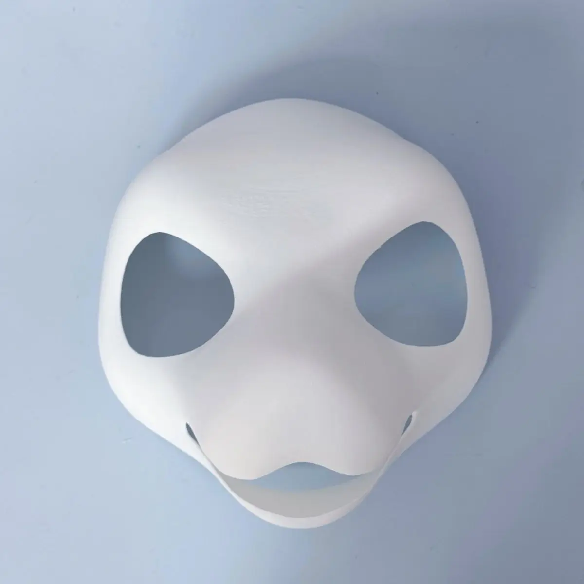 3D Printing Kemono Fursuit Headbase Furry Base Fursuit Mask Cosplay Mid to Long Snout Canidae Skull PLA Material Mask 5