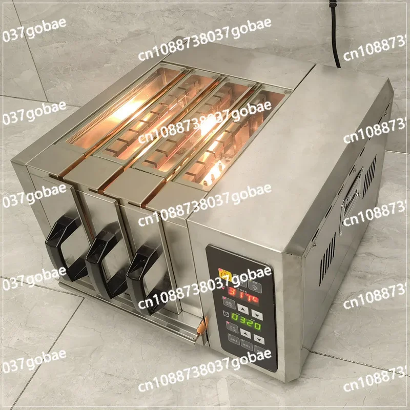 Electric Oven Machine Smokeless  Electric Grill Lamb Skewers Automatic Rotary Grill Machine Commercial Kebab