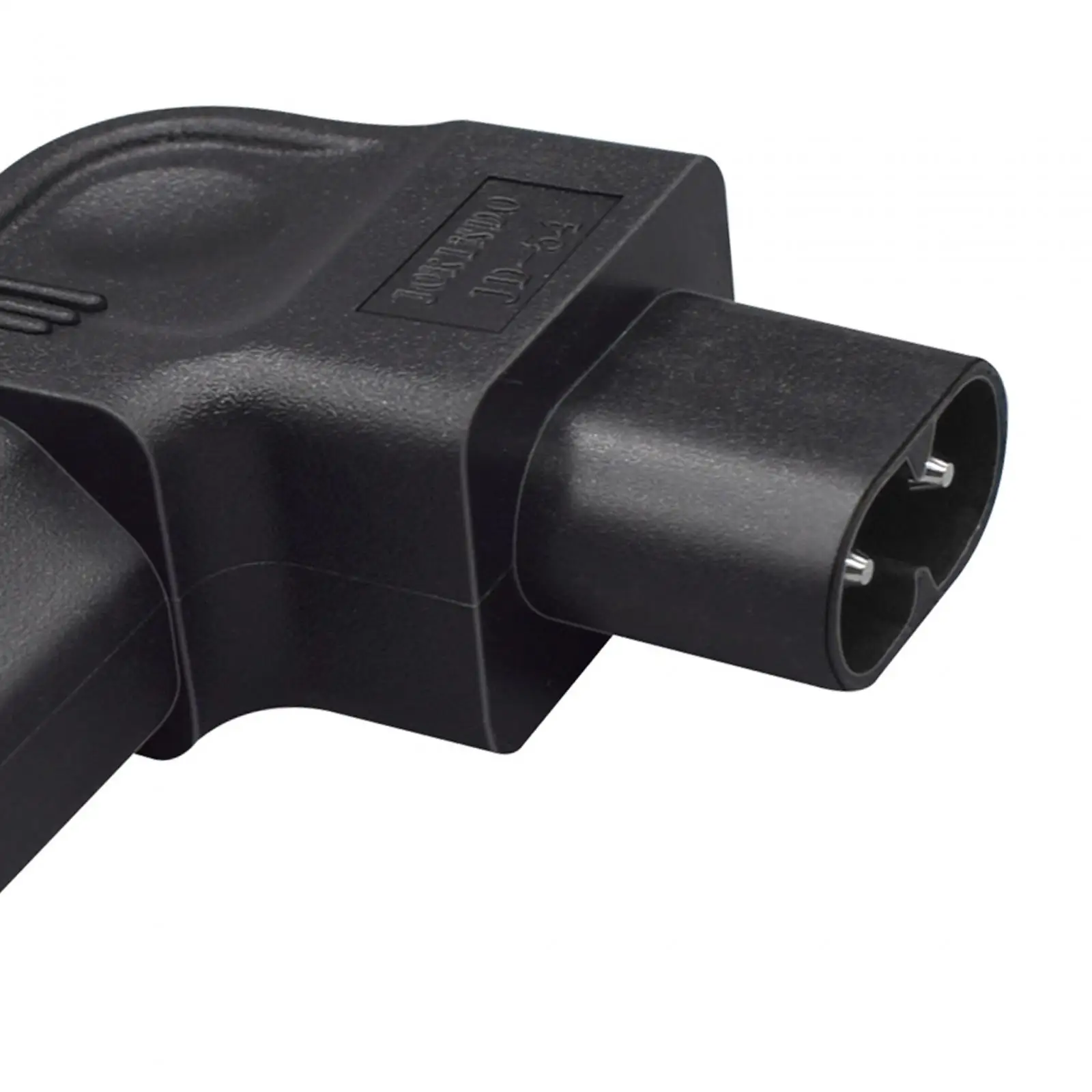 Left Bending Design AC Power Plug Premium IEC Connector Conversion Plug IEC320