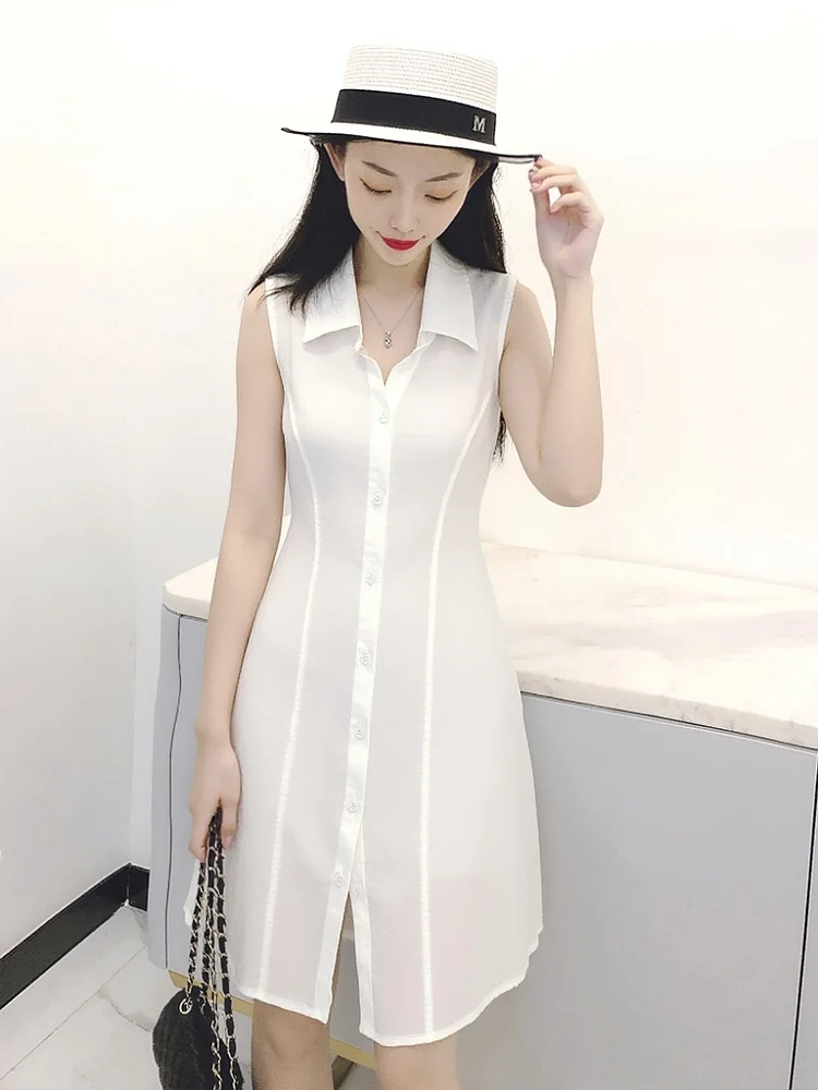 Primavera verão feminino plus size fino ajuste svel branco irt dr comprimento médio a linha saia base camada blusa dr casual