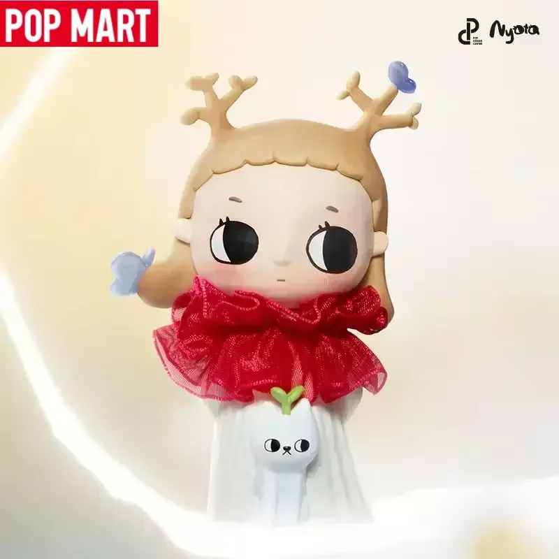 PopMart Nyota IK BEN DE SEIZOENEN Serie Blind Box Mystery Box Guess tas Origineel Meisje festival cadeau Leuke Anime figuren Ornament