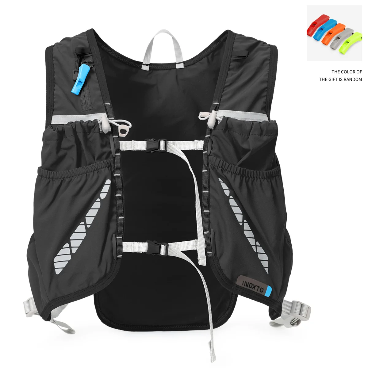 Zaino da Corsa ad Asciugatura Rapida 5L, Gilet Idratante Ultra-Leggero per Mountain Bike, Traspirante